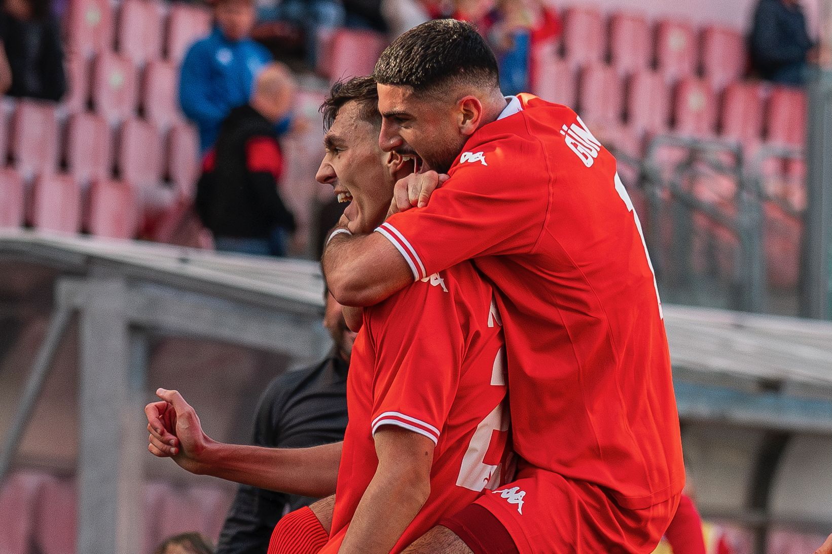 Il postpartita di Triestina-Renate