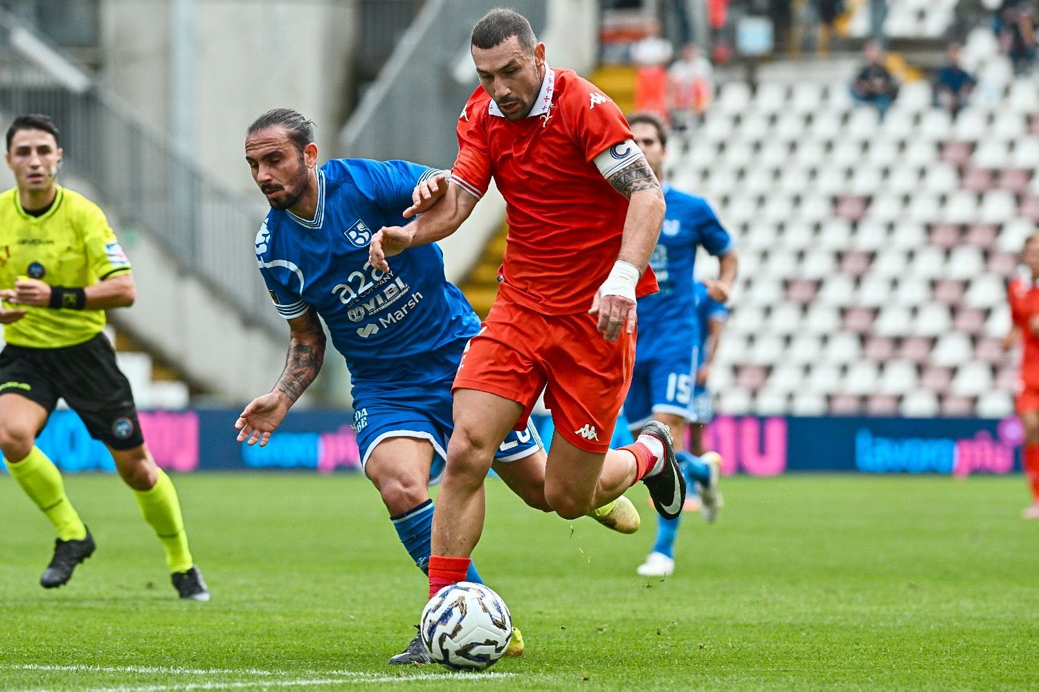 Una Triestina dal grande cuore è costretta ad un beffardo ko
