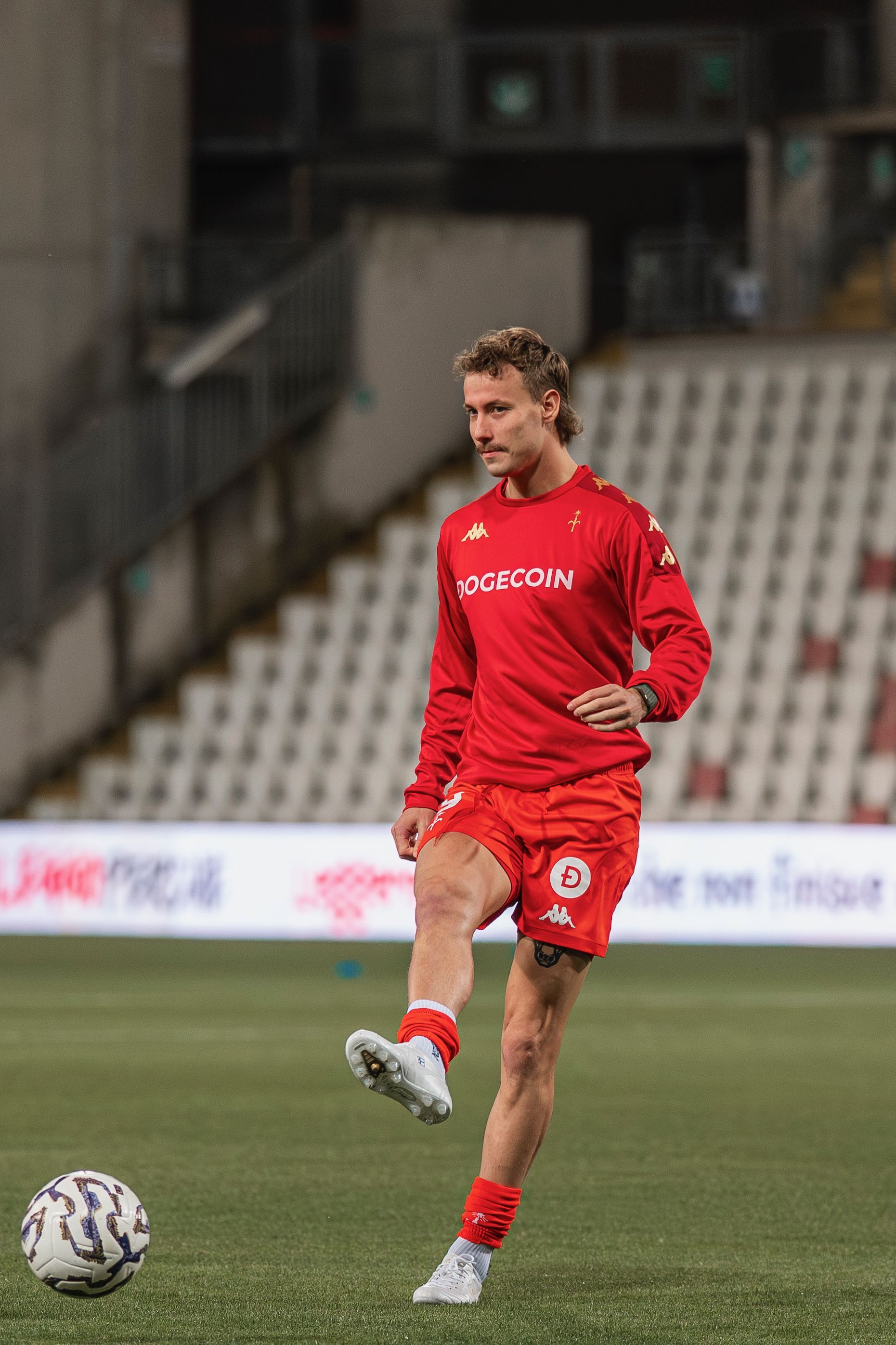 Gruppo al lavoro verso la partita con la Pro Patria