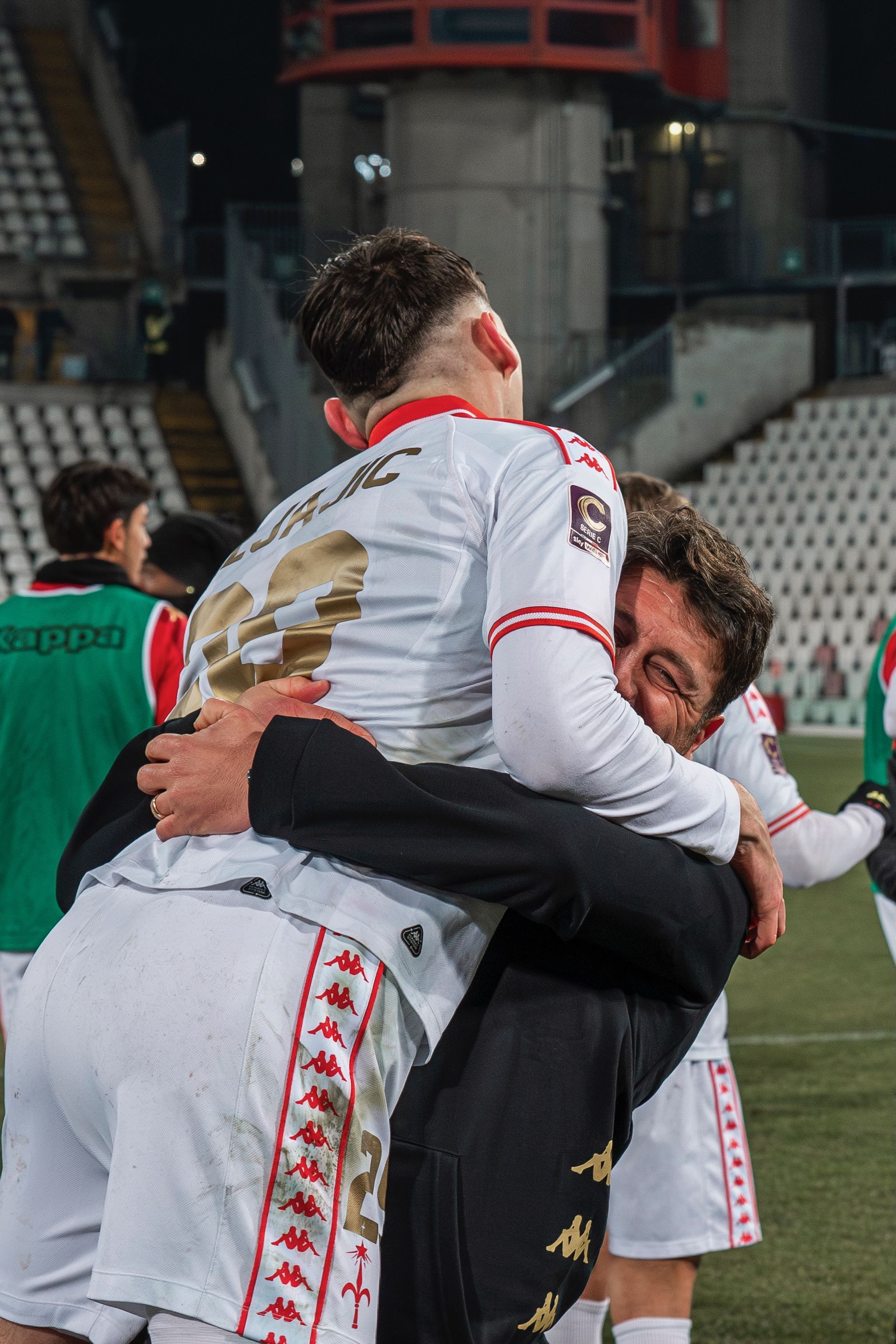 Il postpartita di Triestina-Lumezzane